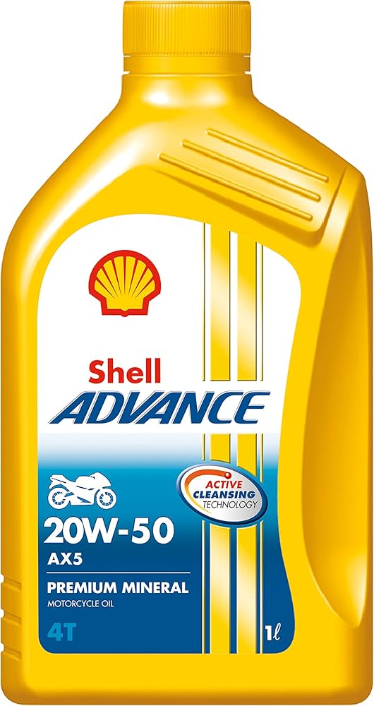 Shell Advance 4T AX7 20w 50