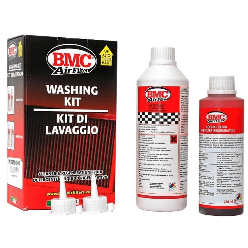 BMC WA250-500 - Complete Washing KIT for Air Filter Cleaning